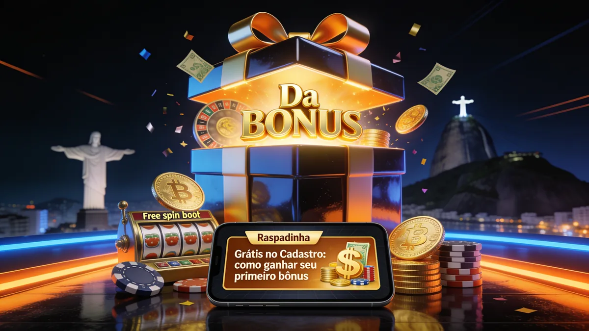 Raspadinha Grátis no Cadastro: como ganhar seu primeiro bônus: bet da sorte guide for players in Brazil